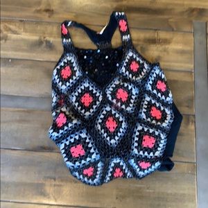Free People crochet tank